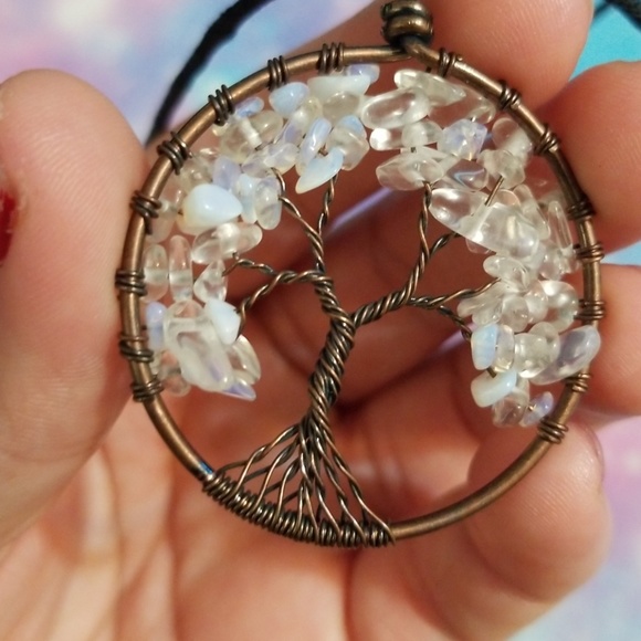 Opalite Tree Necklace - Picture 3 of 3
